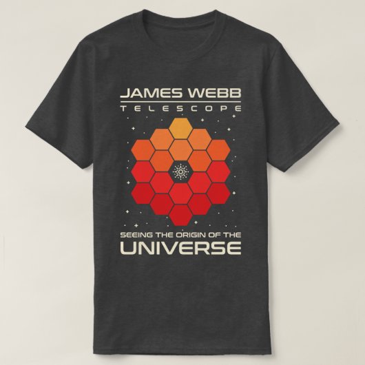 James Webb Telescope T-shirt (Design voorkant)
