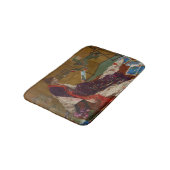 James Whistler - Caprice in Paarse en gouden Badmat (Gekanteld)