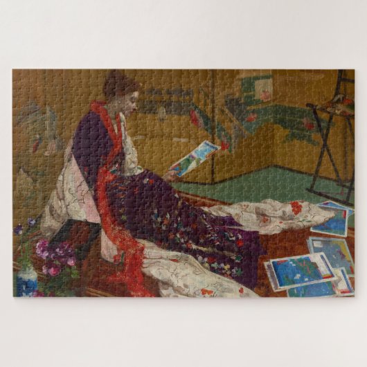 James Whistler - Caprice in Paarse en gouden Legpuzzel (Horizontaal)