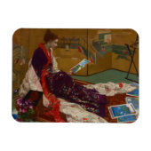 James Whistler - Caprice in Paarse en gouden Magneet (Horizontaal)