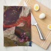 James Whistler - Caprice in Paarse en gouden Theedoek (Quarter Fold)