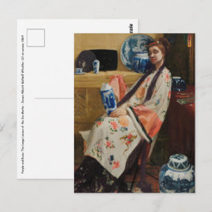 James Whistler - De Lange Leizen van de Zes Marken Briefkaart