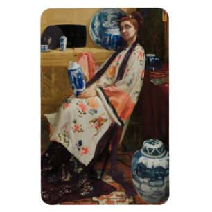 James Whistler - De Lange Leizen van de Zes Marken Magneet