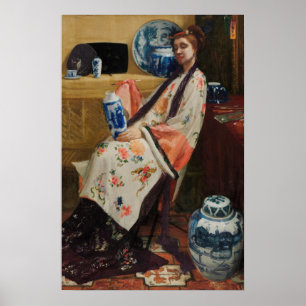 James Whistler - De Lange Leizen van de Zes Marken Poster