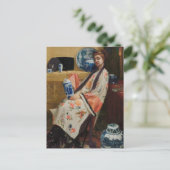 James Whistler - De Lange Leizen van de zes merken Briefkaart (Staand voorkant)