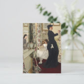 James Whistler - De Muziekzaal Briefkaart (Staand voorkant)