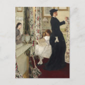 James Whistler - De Muziekzaal Briefkaart (Voorkant)