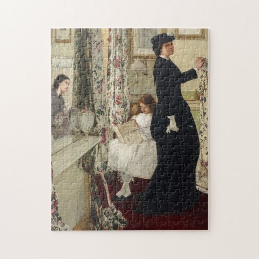 James Whistler - De Muziekzaal Legpuzzel (Verticaal)