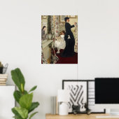 James Whistler - De muziekzaal Poster (Thuiskantoor)
