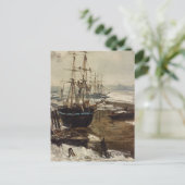 James Whistler - De Theems in IJs Briefkaart (Staand voorkant)