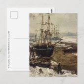 James Whistler - De Theems in IJs Briefkaart (Voorkant / Achterkant)