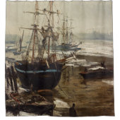 James Whistler - De Theems in IJs Douchegordijn (Voorkant)