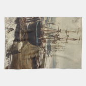 James Whistler - De Theems in IJs Theedoek (Horizontaal)