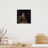 James Whistler "Ik ben je aan het vertellen" citaa Poster (Keuken)