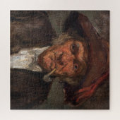 James Whistler - Man Roken een pijp Legpuzzel (Horizontaal)