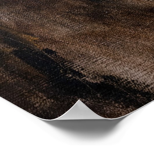 James Whistler - Man Roken een pijp Poster (Hoek)