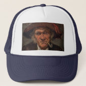 James Whistler - Man Roken een pijp Trucker Pet (Voorkant)