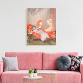 James Whistler - Milly Finch Canvas Afdruk (Insitu (Woonkamer))