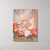 James Whistler - Milly Finch Canvas Afdruk (Voorkant)