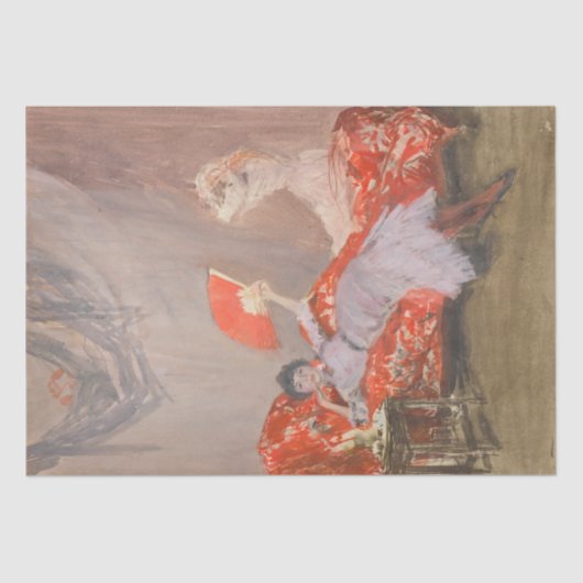 James Whistler - Milly Finch Tissuepapier (Voorkant)