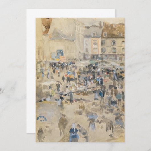 James Whistler - Nocturne: Chelsea Bedankkaart (Voorkant / Achterkant)