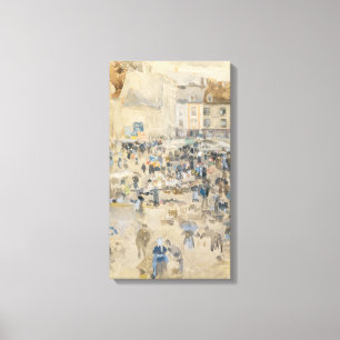 James Whistler - Nocturne: Chelsea Canvas Afdruk