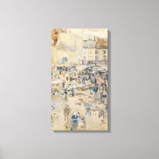 James Whistler - Nocturne: Chelsea Canvas Afdruk (Voorkant)