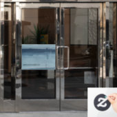 James Whistler - Nocturne: Chelsea Raamsticker (Kantoordeur)