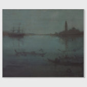James Whistler - Nocturne: De lagune, Venetië Cadeaupapier (Vlak)
