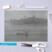 James Whistler - Nocturne: De Theems in Battersea Tissuepapier (Craft)