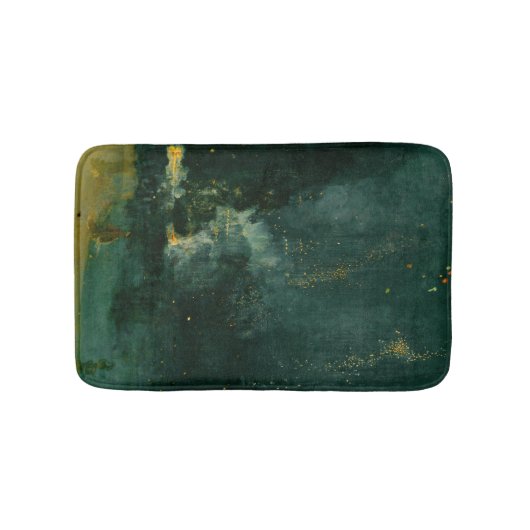 James Whistler - Nocturne in Black en Gold Badmat (Voorkant)