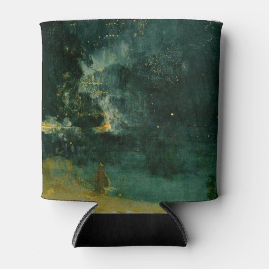 James Whistler - Nocturne in Black en Gold Blikjeskoeler (Voorkant)