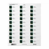 James Whistler - Nocturne in Black en Gold Etiket (Full Sheet)