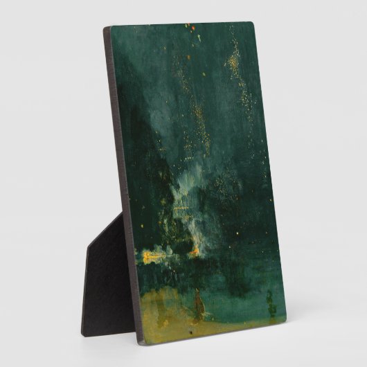 James Whistler - Nocturne in Black en Gold Fotoplaat (Zijkant)