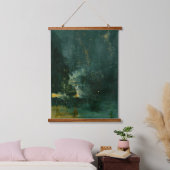 James Whistler - Nocturne in Black en Gold Hangend Wandkleed (Slaapkamer)