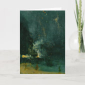 James Whistler - Nocturne in Black en Gold Kaart (Voorkant)