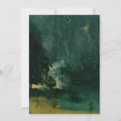 James Whistler - Nocturne in Black en Gold Kaart (Voorkant)