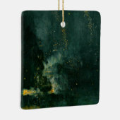 James Whistler - Nocturne in Black en Gold Keramisch Ornament (Rechts)