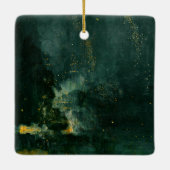 James Whistler - Nocturne in Black en Gold Keramisch Ornament (Achterkant)