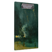 James Whistler - Nocturne in Black en Gold Klembord (Rechts)