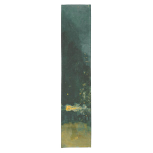 James Whistler - Nocturne in Black en Gold Korte Tafelloper