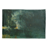 James Whistler - Nocturne in Black en Gold Kussensloop (Achterkant)