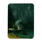 James Whistler - Nocturne in Black en Gold Magneet (Verticaal)