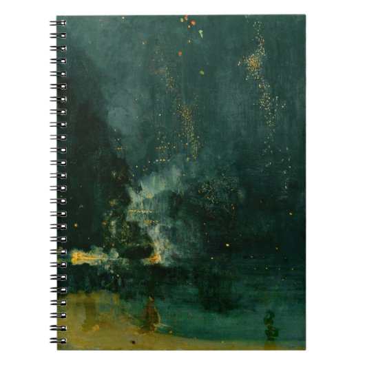 James Whistler - Nocturne in Black en Gold Notitieboek (Voorkant)