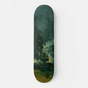 James Whistler - Nocturne in Black en Gold Persoonlijk Skateboard
