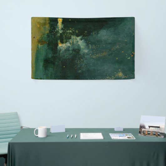 James Whistler - Nocturne in Black en Gold Spandoek (Beurs)