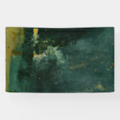 James Whistler - Nocturne in Black en Gold Spandoek (Horizontaal)