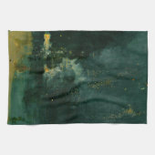 James Whistler - Nocturne in Black en Gold Theedoek (Horizontaal)