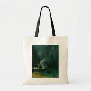 James Whistler - Nocturne in Black en Gold Tote Bag