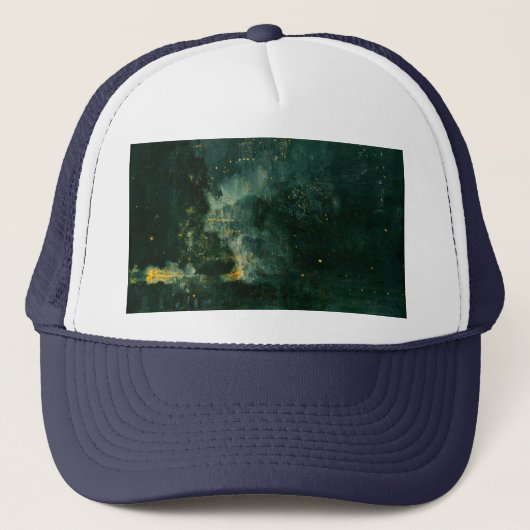 James Whistler - Nocturne in Black en Gold Trucker Pet (Voorkant)